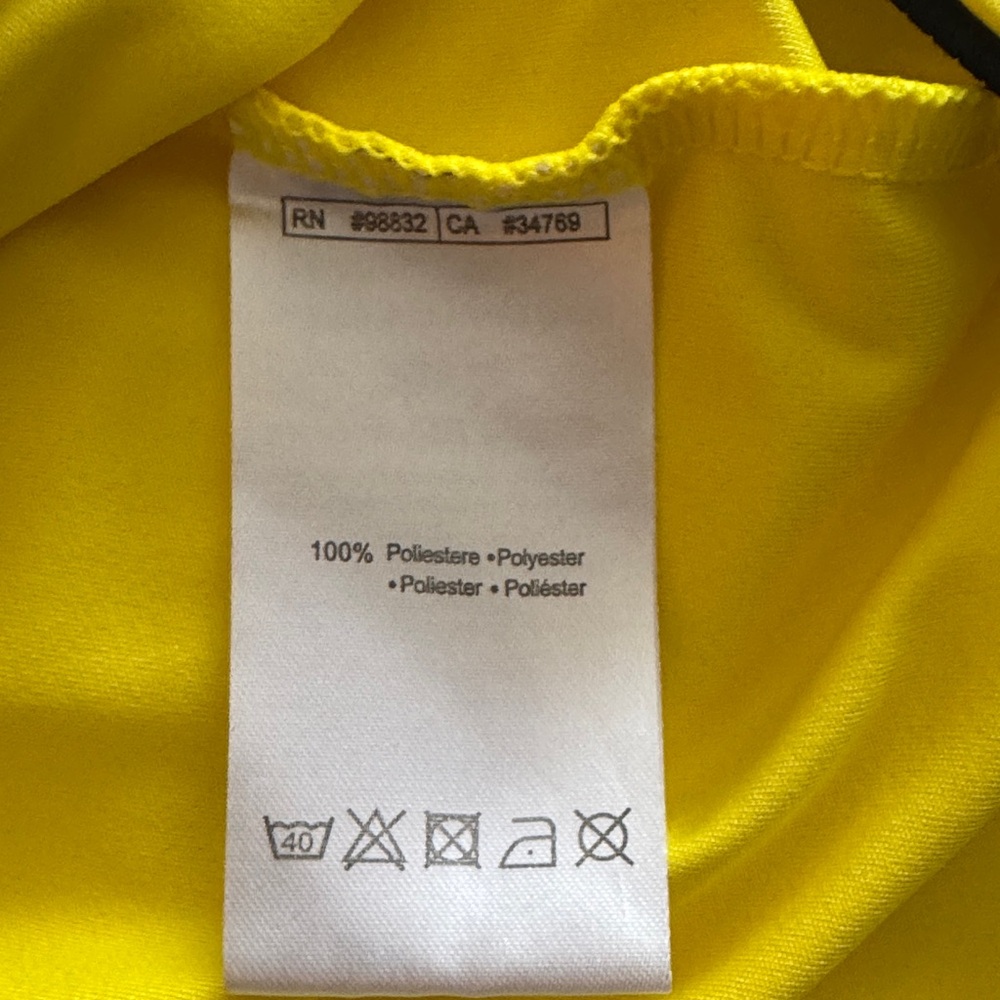 Borissia Dortmund Kappa BVB Yellow and Black Soccer Jersey Germany - XXL - Picture 7 of 9